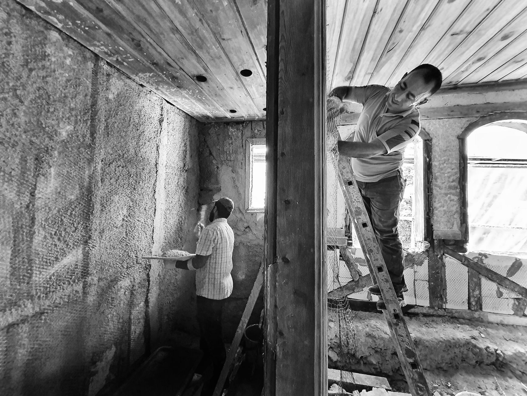 Travaux de rénovation énergétique dans une maison de la métropole lilloise